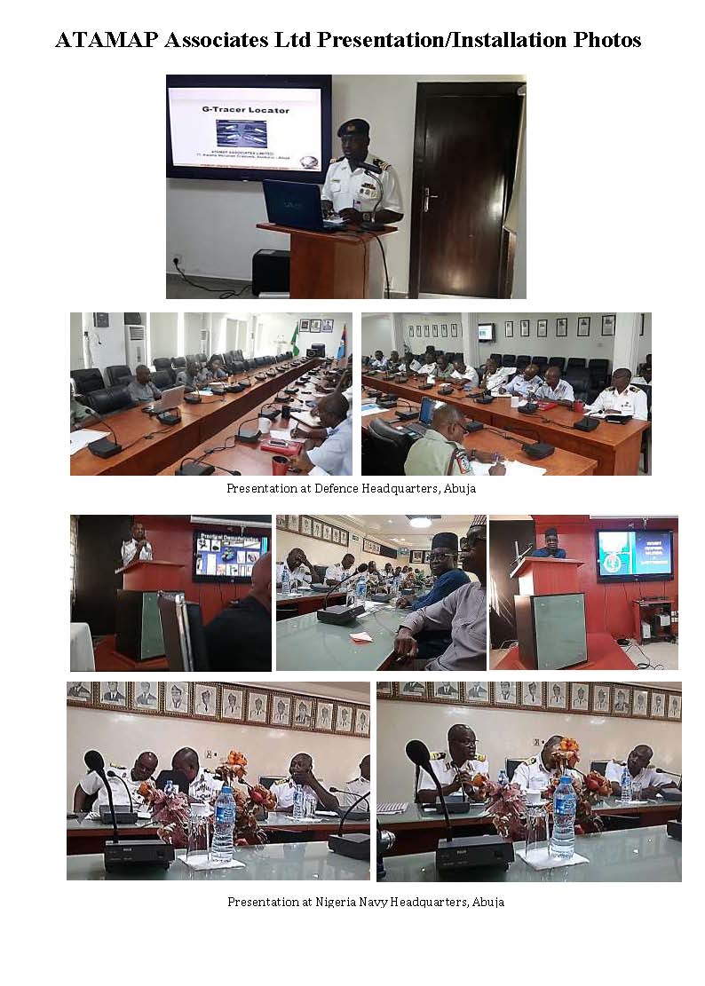 ATAMAP Presentation at Defence & Navy HQ Abuja