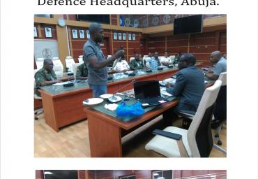 ATAMAP Presentation at Defence HQ Abuja